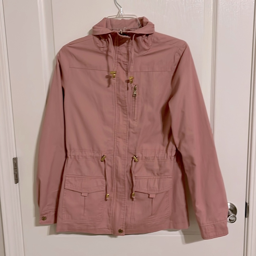 Charlotte Russe Pink Utility Jacket